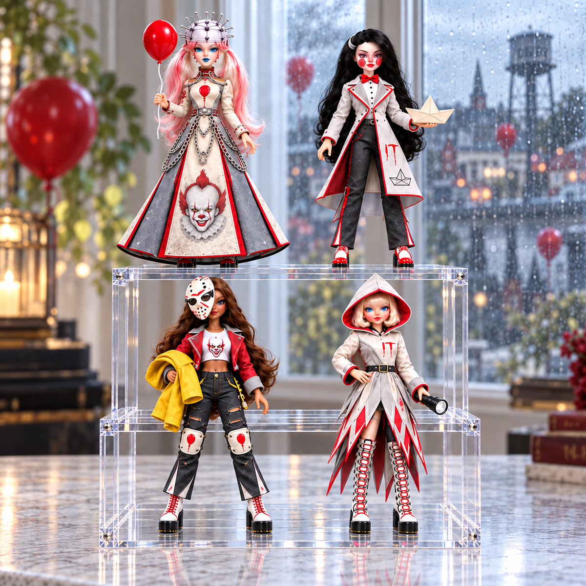 Premium PNW Midnight Glam Horror Doll HQH