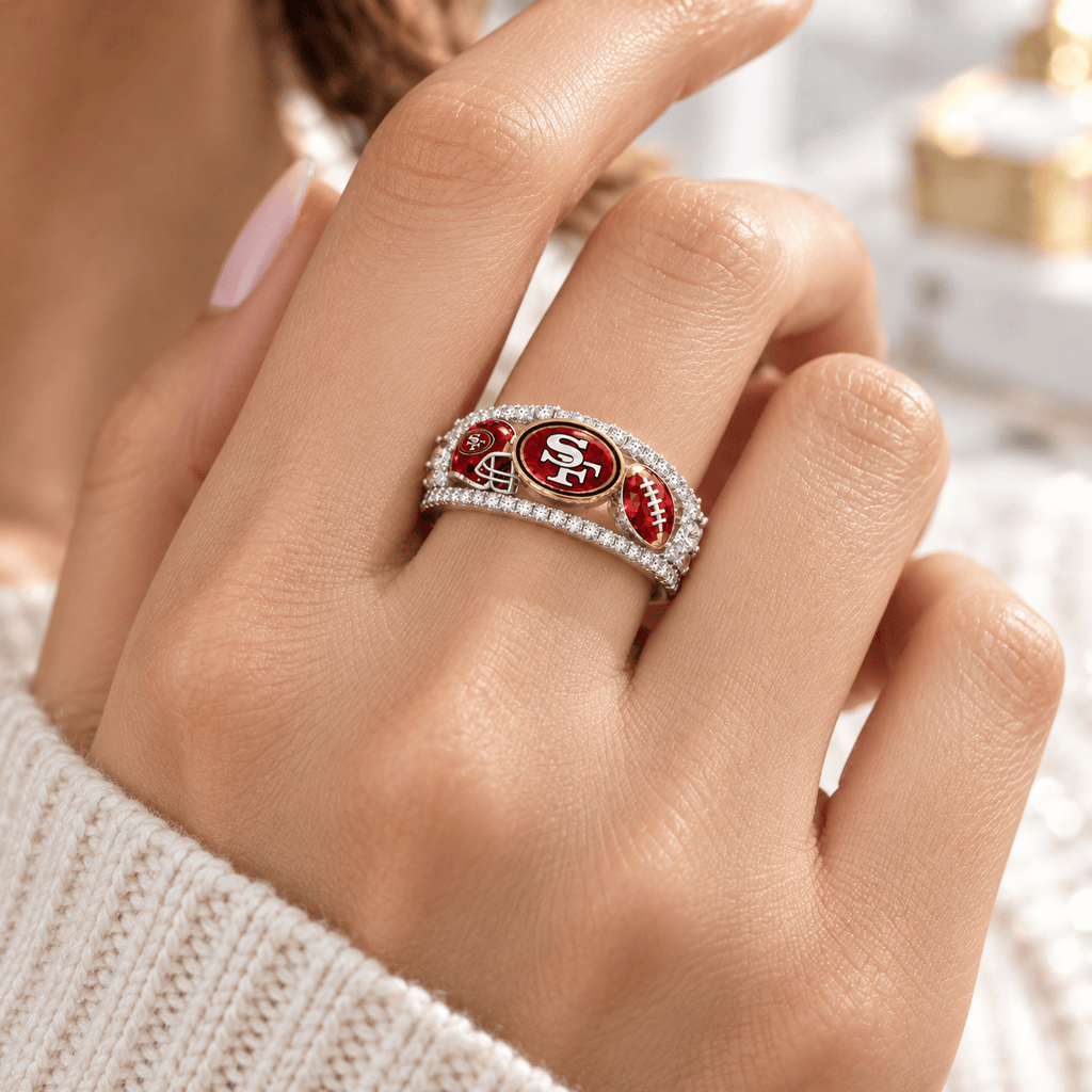 SF49 Premium Charm Pavé Statement Ring NTNA