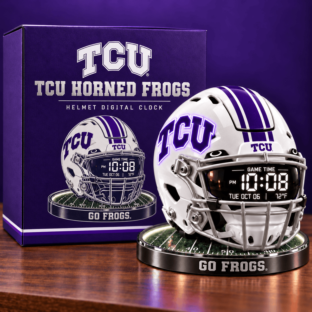 TCU Special Digital Clock TTTT
